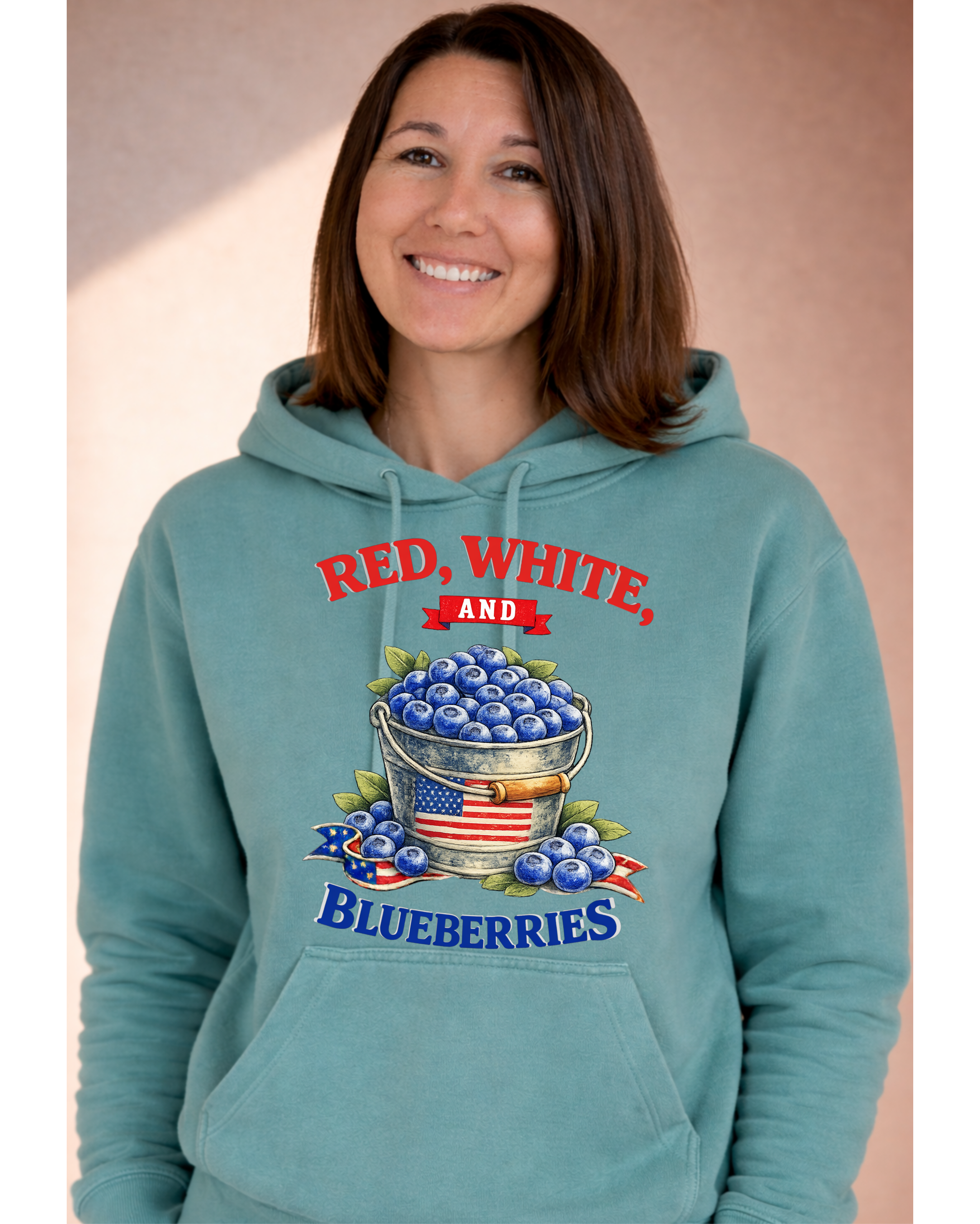 In My Patriotic Period - Red, White, And Blueberries