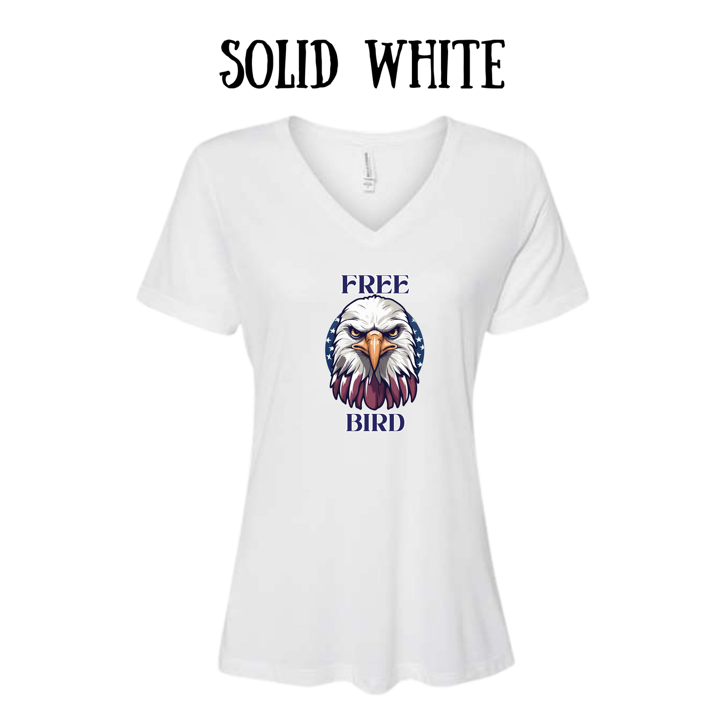 PP - Free Bird - Women's V-Neck - Assorted Colors