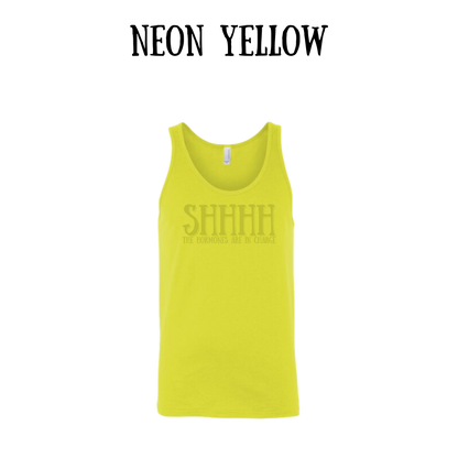 shhhh the hormones are in charge - unisex tank