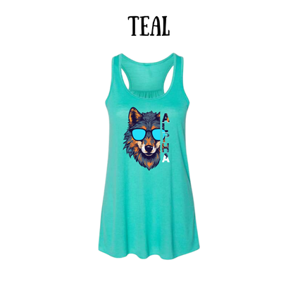 BP - Alpha - Women's Flowy Racerback Tank