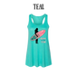 VP - Mana in My Soul - Women's Flowy Racerback Tank