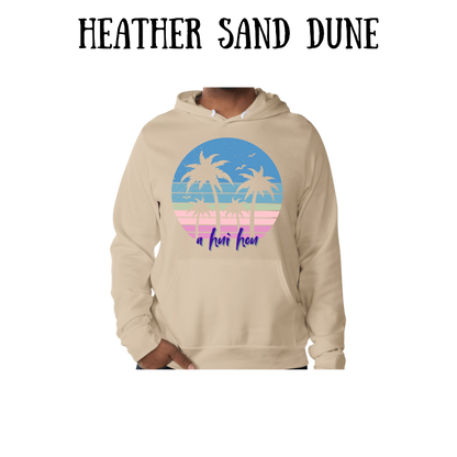 VP - A Hui Hou - Sponge Fleece Hoodie - Greens, Neutrals
