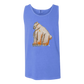 Muscle Bear - Comfort Colors - Unisex Tank - Neutral Colors & Blues