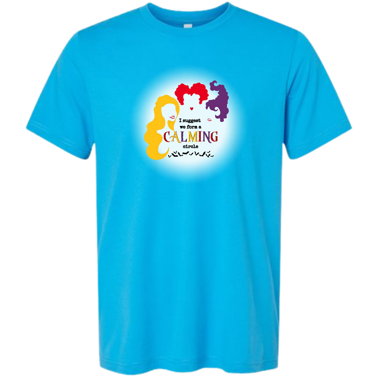 Calming Circle - Unisex Tee - Blues