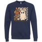 HP - Autumn Ghost - Sponge Fleece Raglan Sweatshirt - Blues, Purples