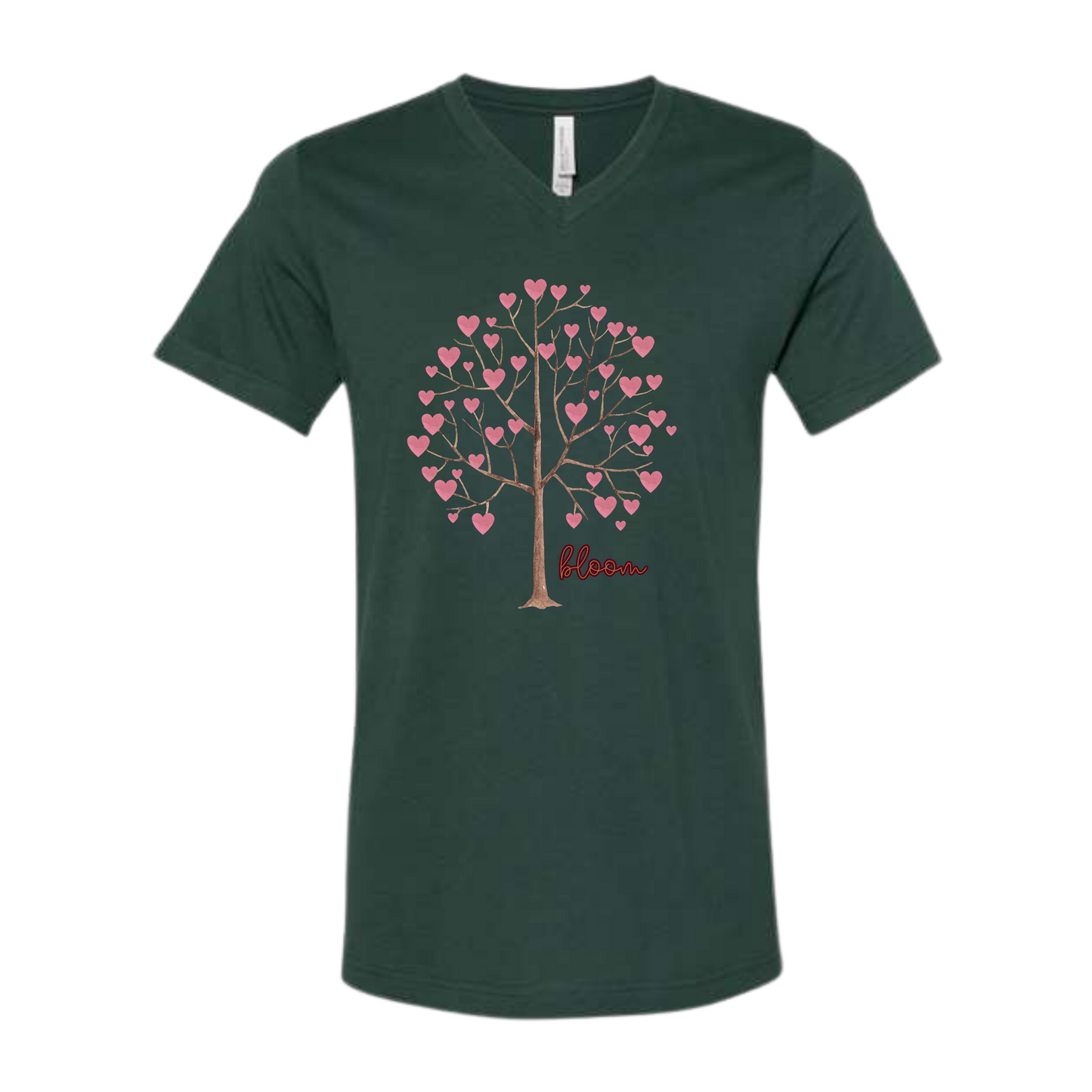 Bloom - Bella+Canvas - Unisex V-Neck - Assorted Colors