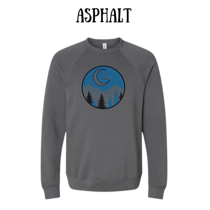 CP - Keep Shining - Sponge Fleece Raglan Sweatshirt - Greens, Neutrals