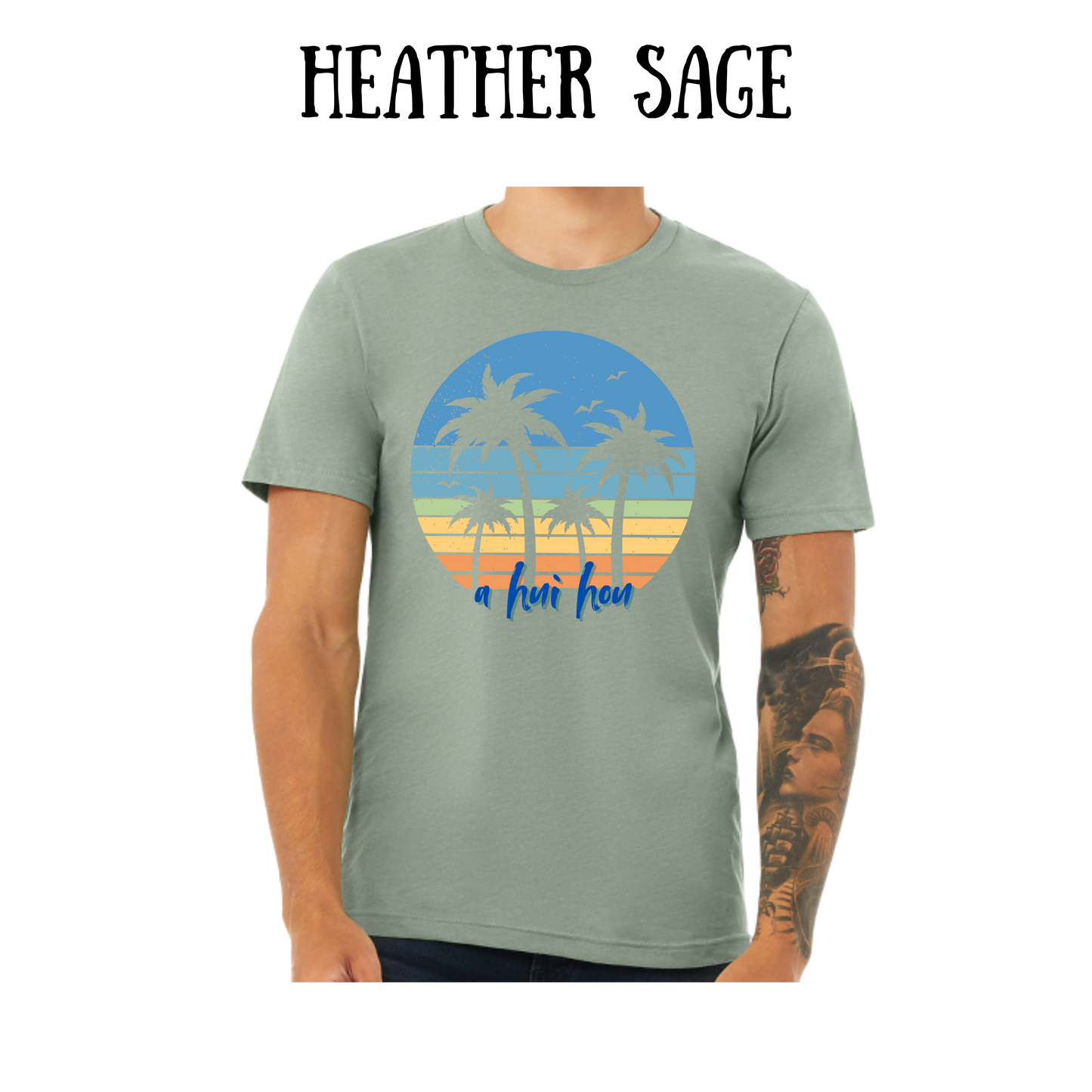 VP - A Hui Hou - Unisex Tee - Greens