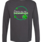 Hormones May Cause Shenanigans - Comfort Colors - Heavyweight Long Sleeve Tee - Neutral Colors