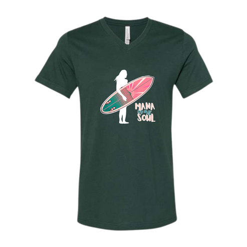 Mana in My Soul - Bella+Canvas - Unisex V-Neck - Assorted Colors