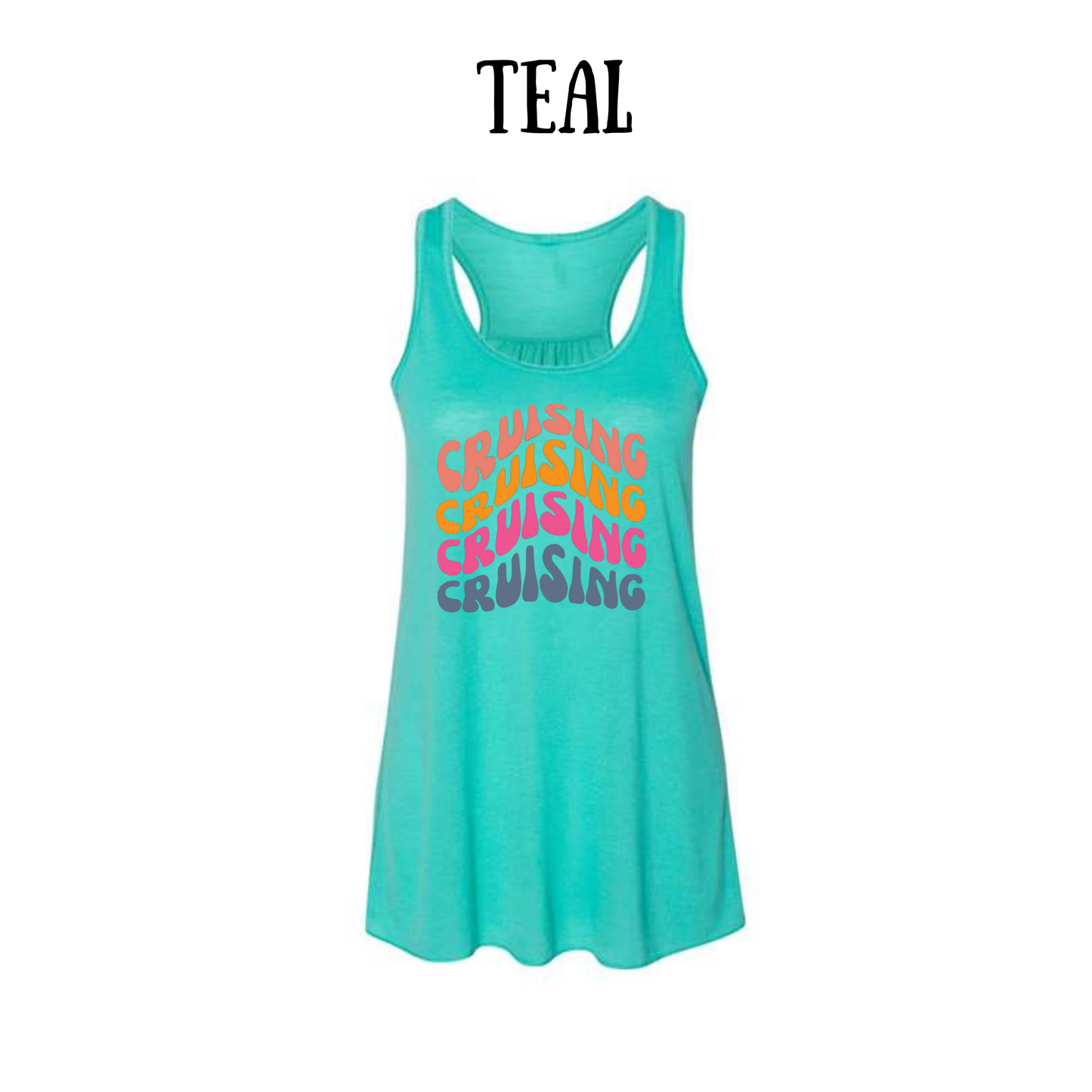 VP - Cruising, Cruising - Women's Flowy Racerback Tank
