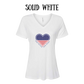 PP - One Nation One Heart - Women's V-Neck - Assorted Colors