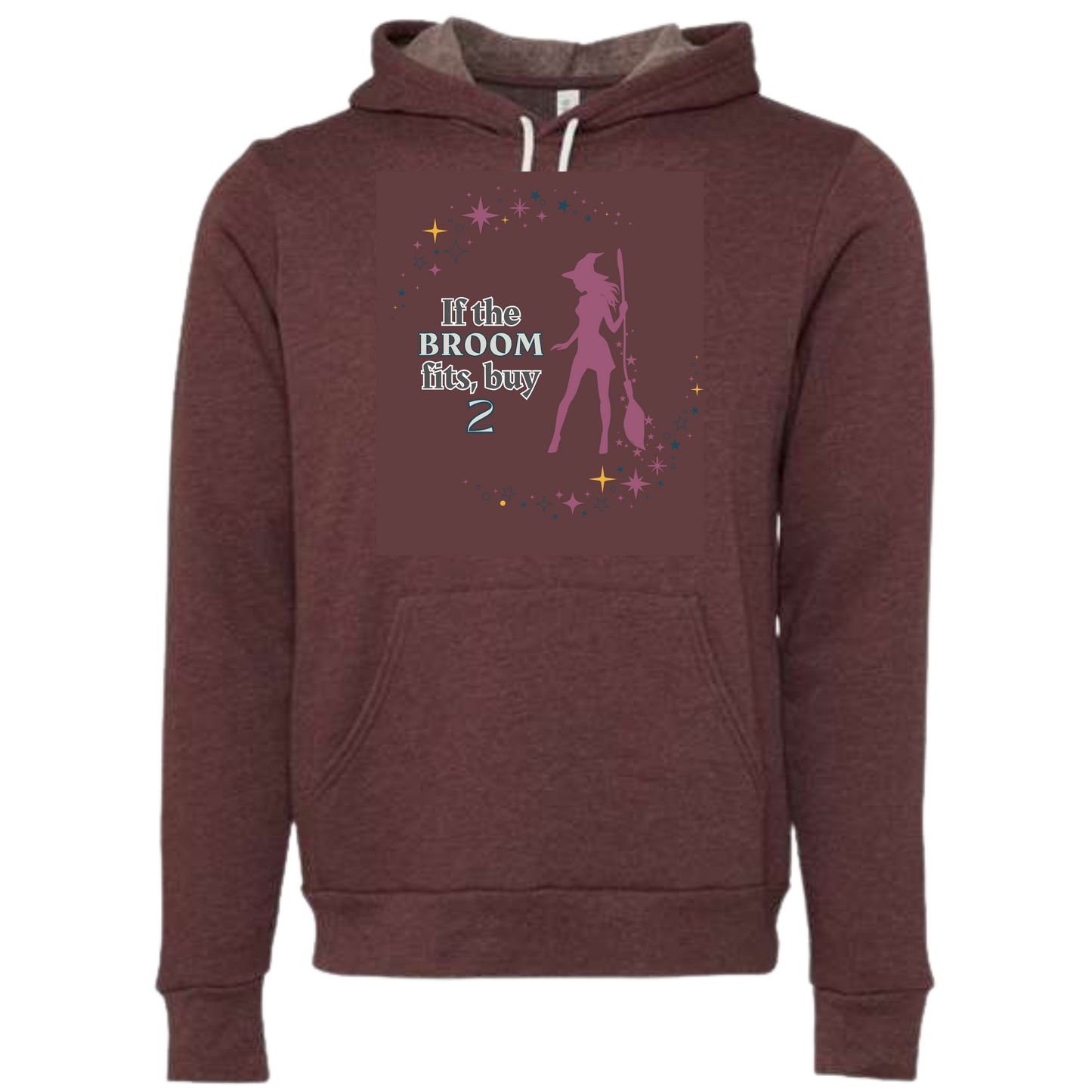 HP - If The Broom Fits - Sponge Fleece Hoodie - Assorted Colors