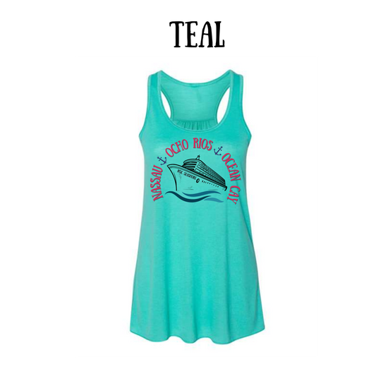 VP - MSC Seashore - Women's Flowy Racerback Tank