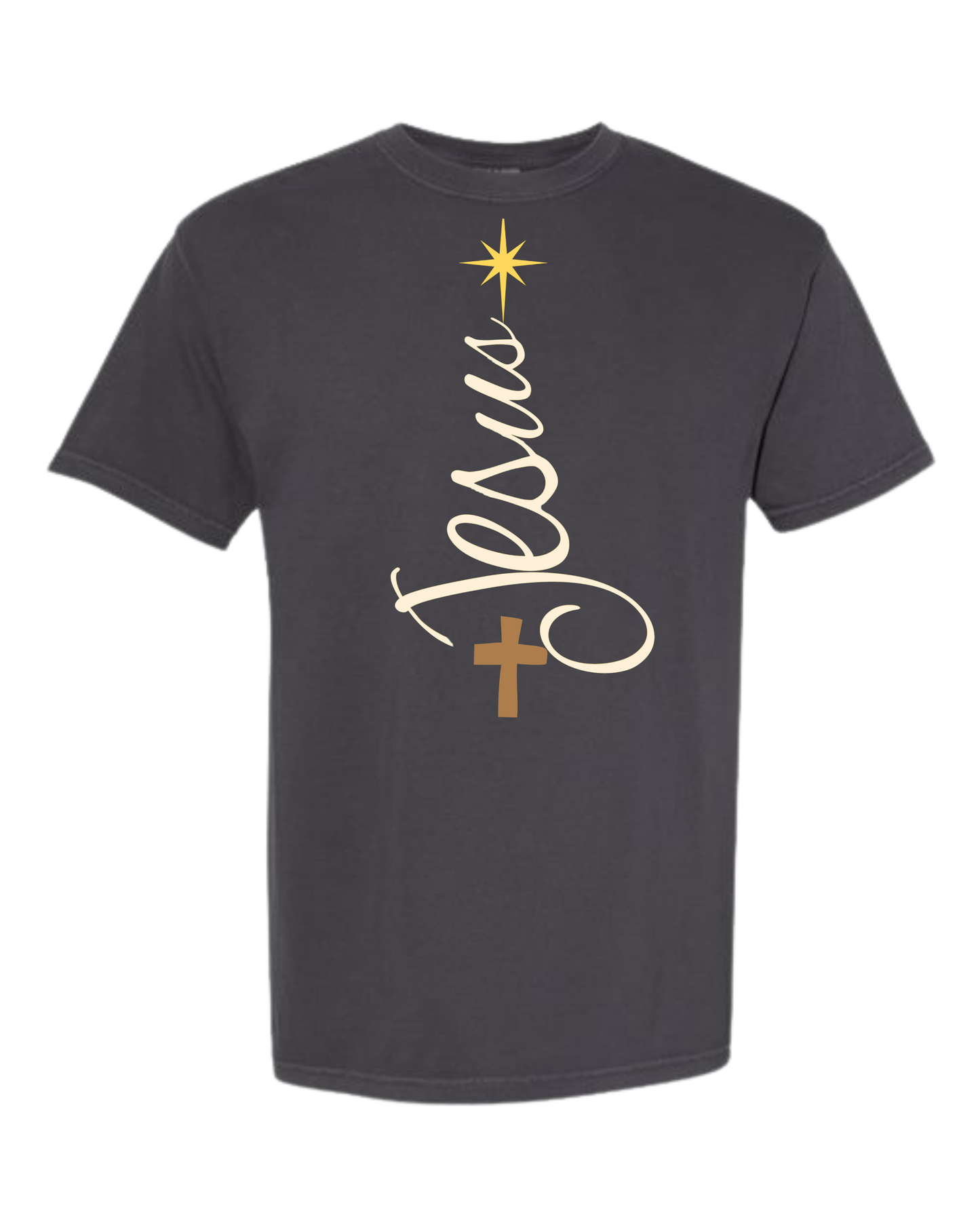 Jesus Tree - Comfort Colors - Heavyweight Unisex Tee - Neutrals