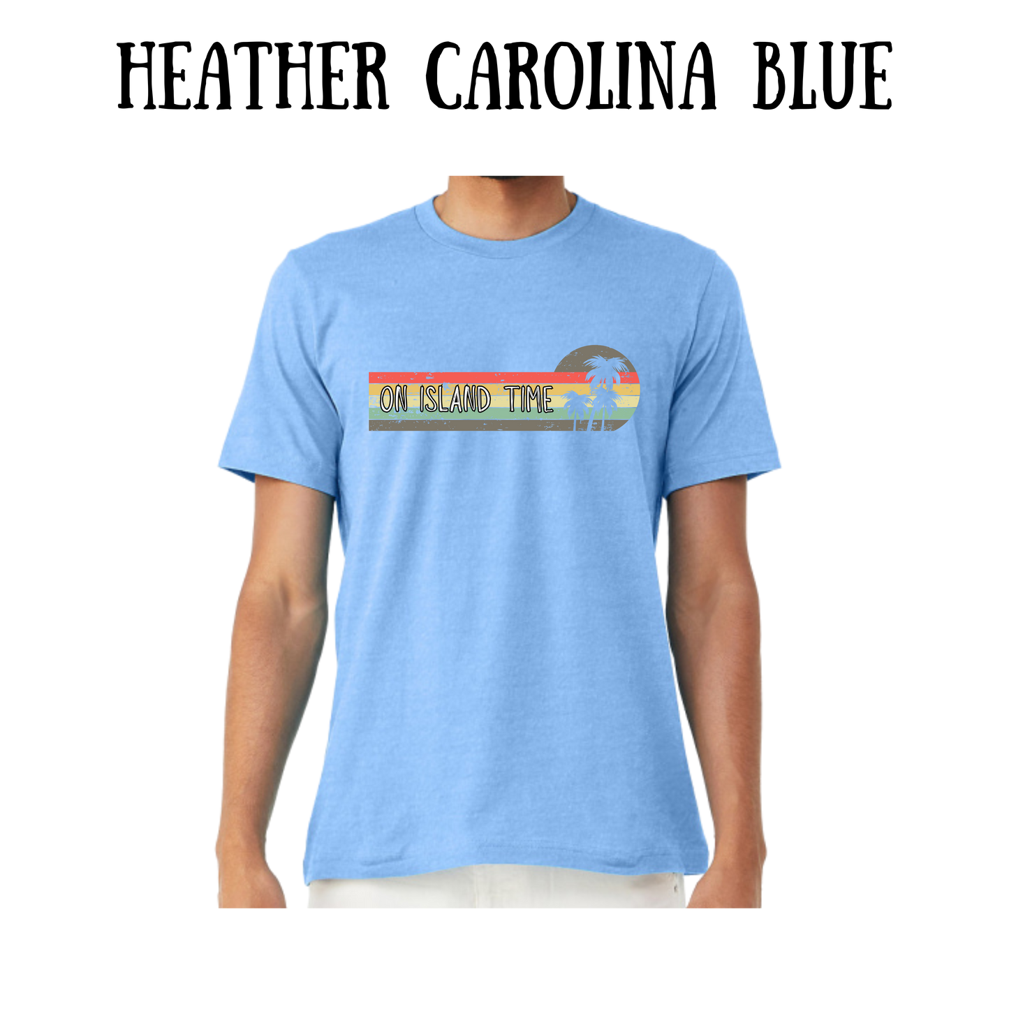 VP - On Island Time - Unisex Tee - Blues