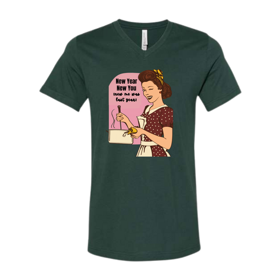New Year New You - Bella+Canvas - Unisex V-Neck - Assorted Colors