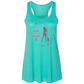 HP - If The Broom Fits - Women's Flowy Racerback Tank