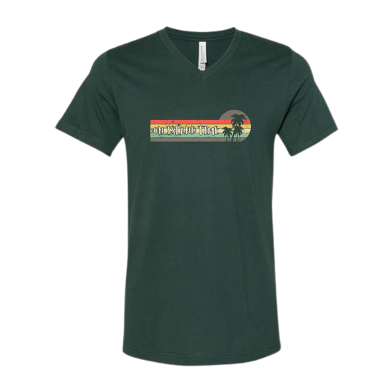 On Island Time - Bella+Canvas - Unisex V-Neck - Assorted Colors