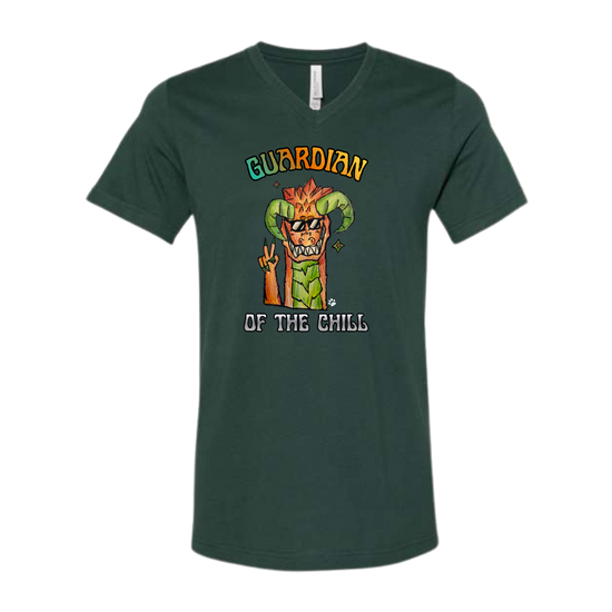 Guardian of The Chill - Bella+Canvas - Unisex V-Neck - Assorted Colors