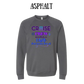 VP - Cruise Crew FAFO - Sponge Fleece Raglan Sweatshirt - Greens, Neutrals