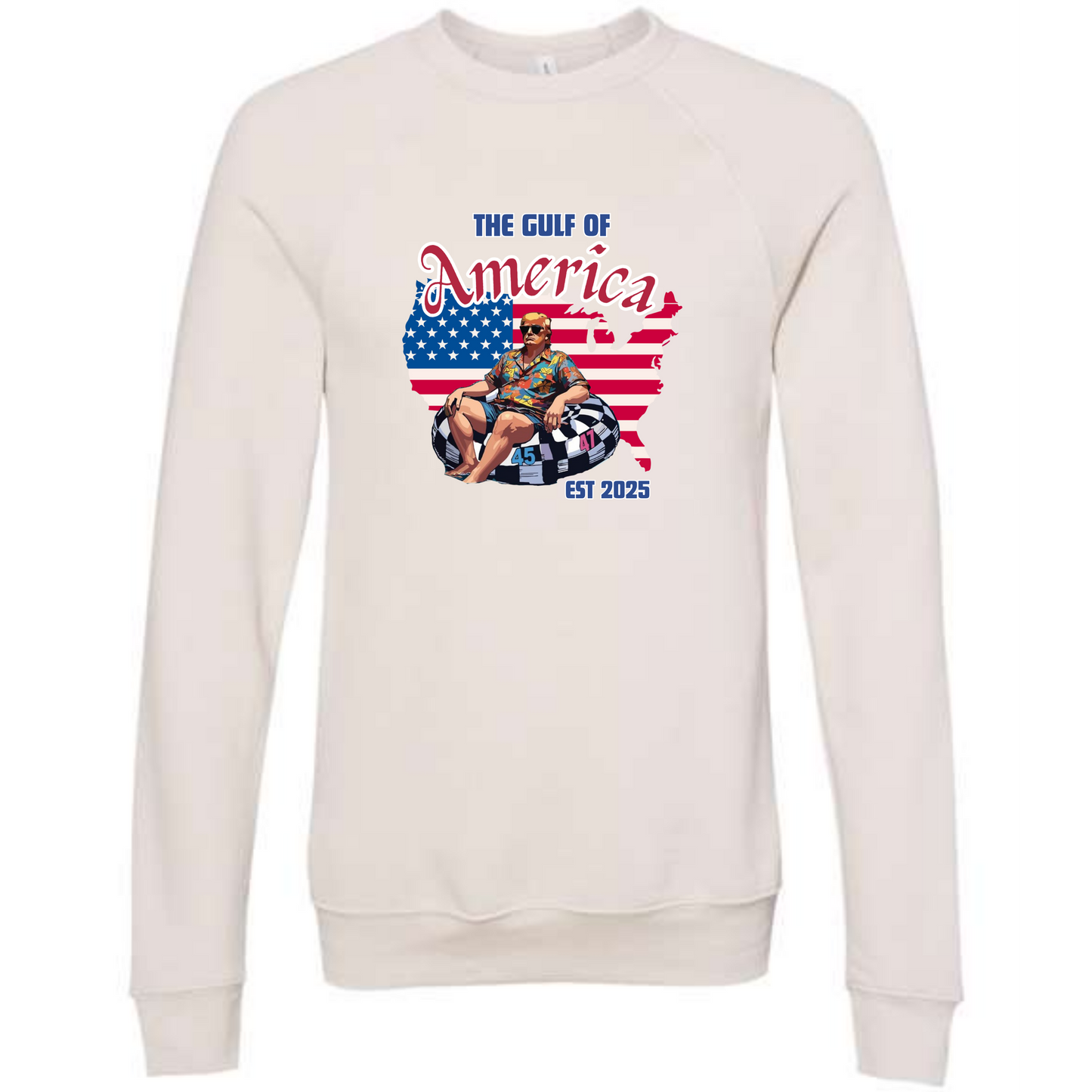 The Gulf of America - Sponge Fleece Raglan Sweatshirt - Assorted Colors