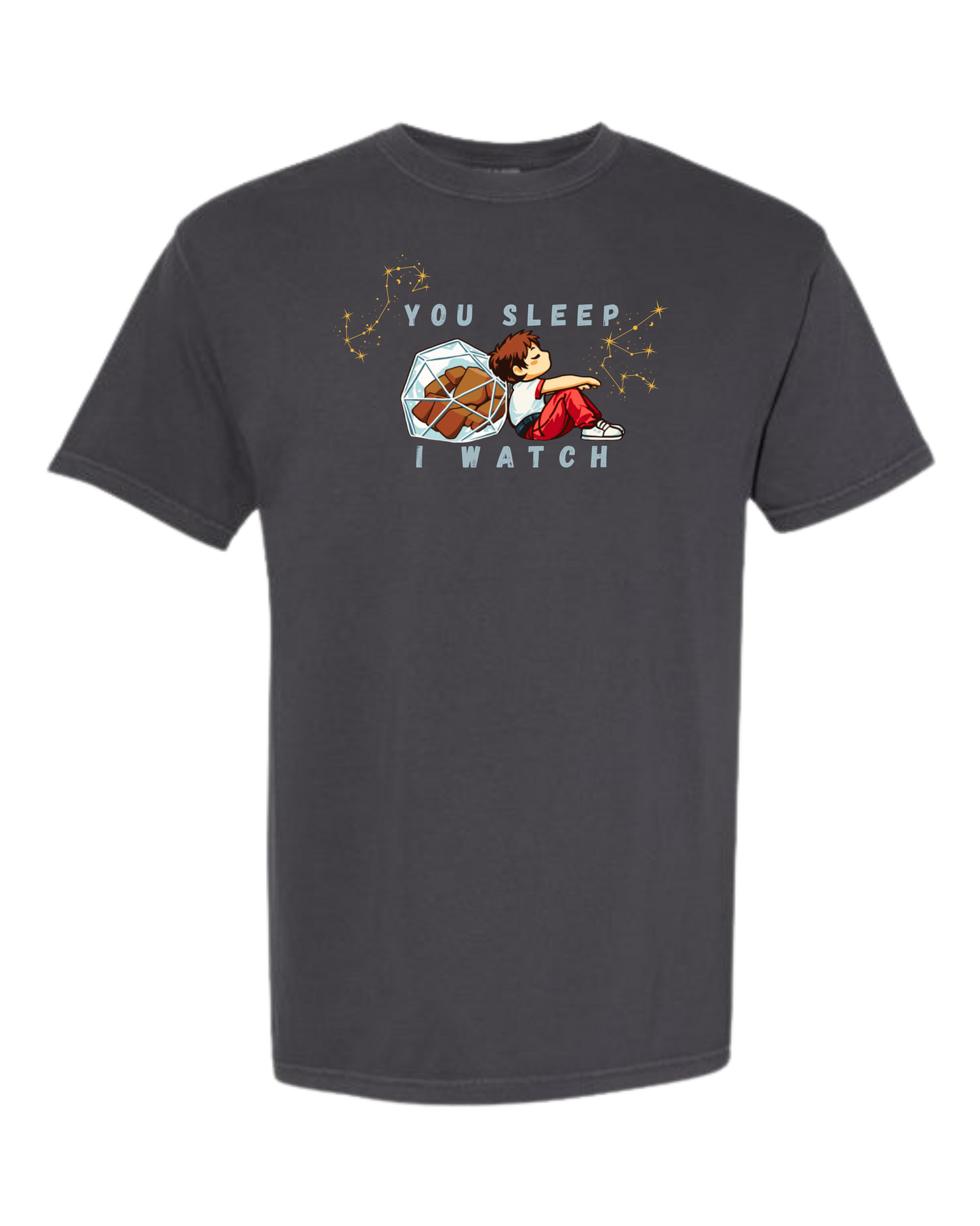 You Sleep I Watch - Comfort Colors - Heavyweight Unisex Tee - Neutrals