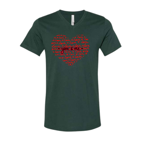 You & Me - Bella+Canvas - Unisex V-Neck - Assorted Colors