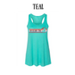 VP - On Island Time - Women's flowy racerback Tank
