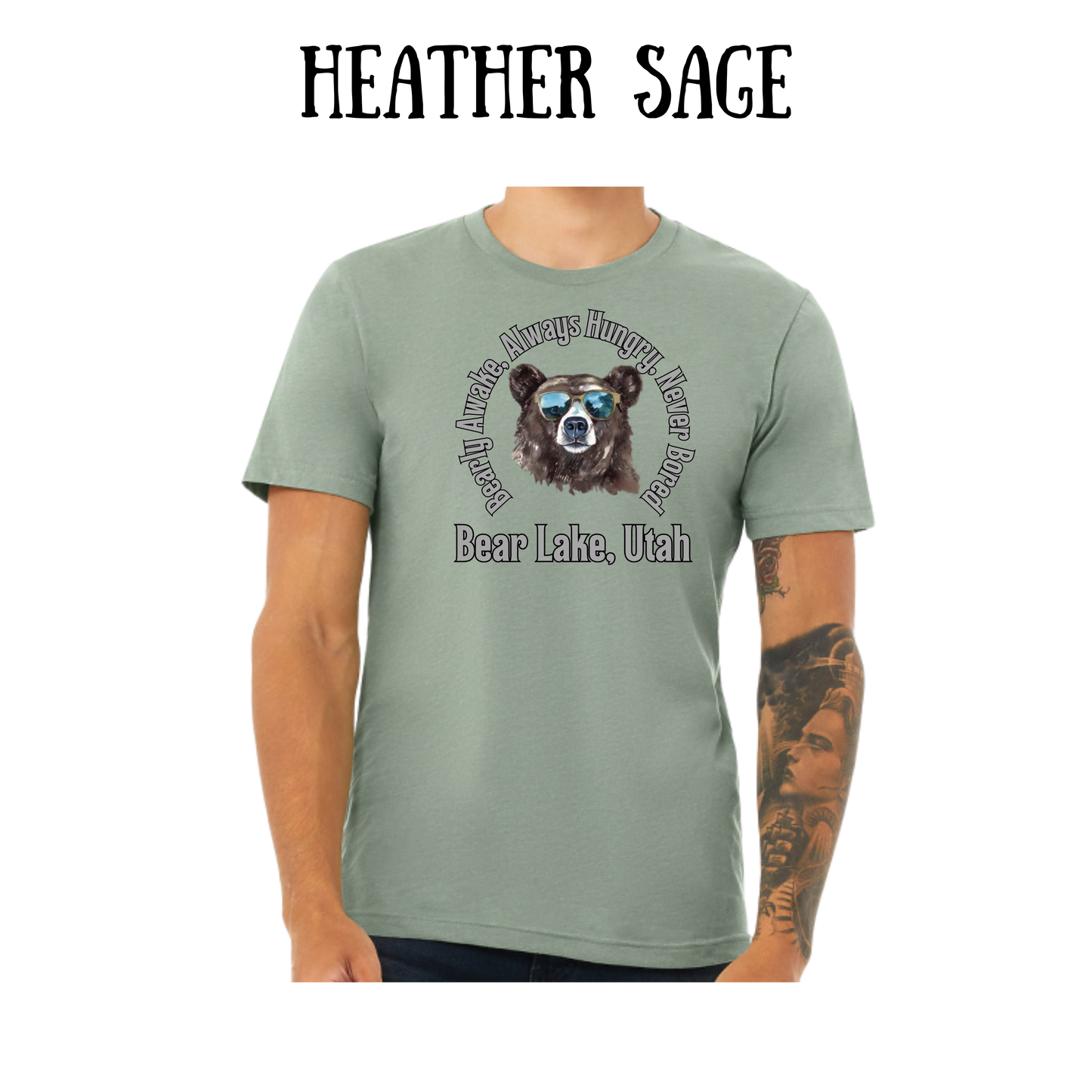 CP - Bear Lake Utah - Unisex Tee - Greens
