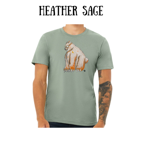 AC - Muscle Bear - Unisex Tee - Greens