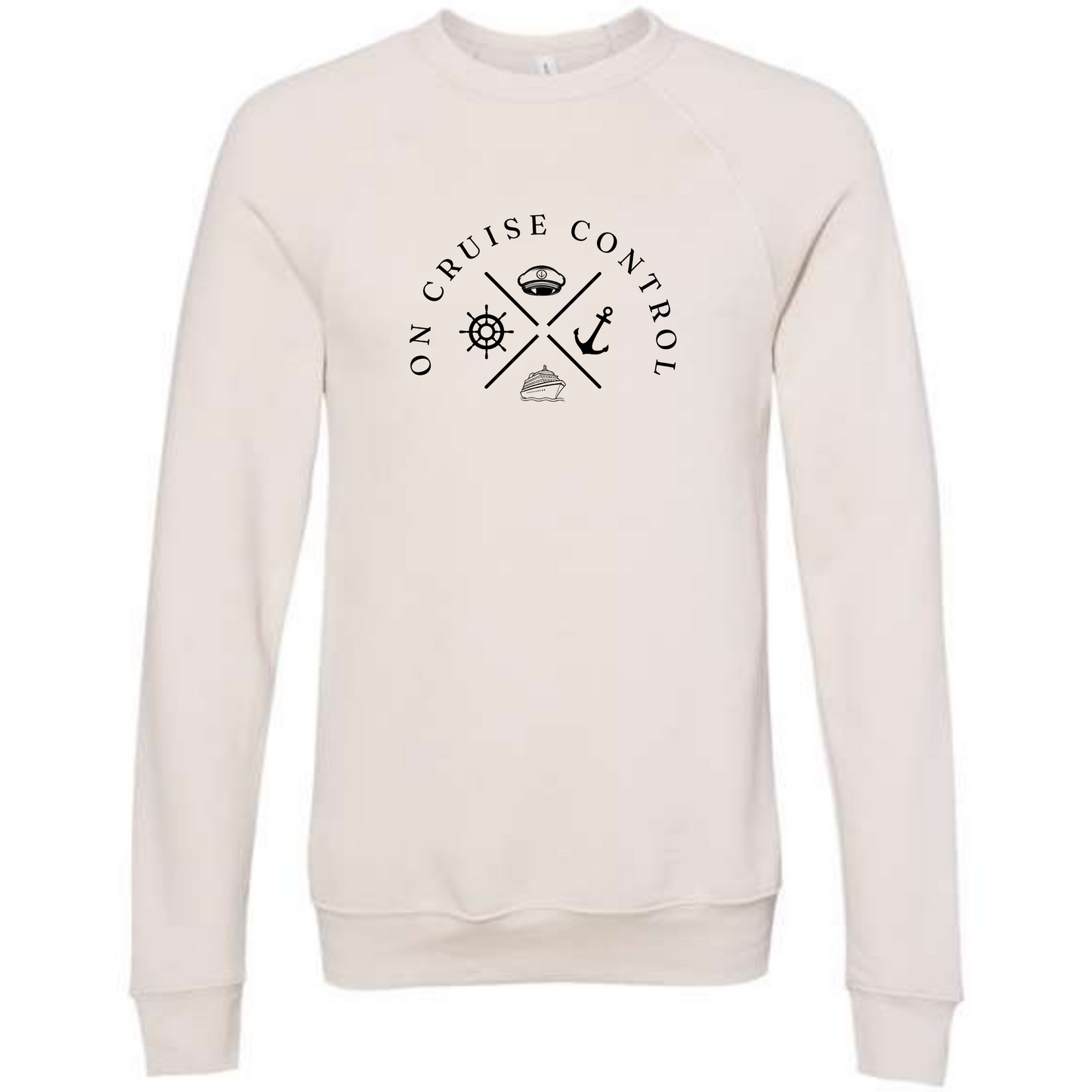 On Cruise Control - Sponge Fleece Raglan Sweatshirt - Assorted Colors
