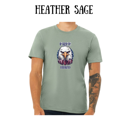 PP - Free Bird - Unisex Tee - Greens