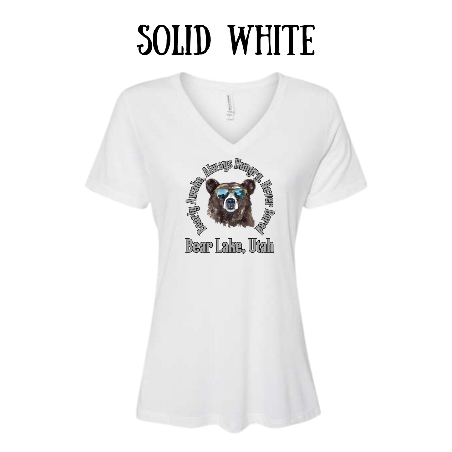 CP - Bear Lake Utah - Women's V-Neck - Assorted Colors
