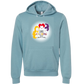 HP - Calming Circle - Sponge Fleece Hoodie - Blues, Purples