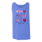 Galatians 5 - Valentines - Comfort Colors - Unisex Tank - Neutral Colors & Blues