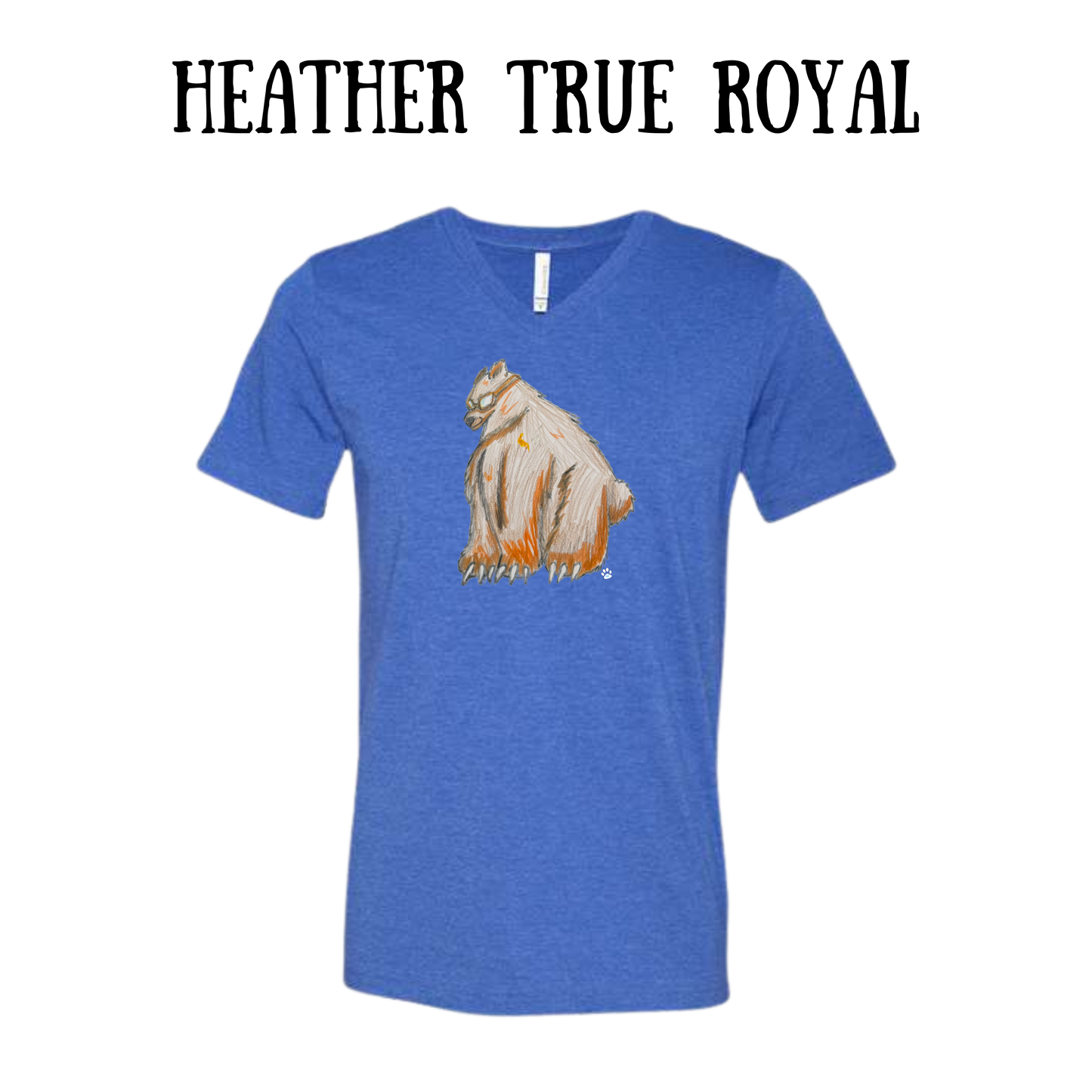 AC - Muscle Bear - Unisex V-Neck - Assorted Colors