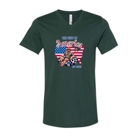 The Gulf of America - Bella+Canvas - Unisex V-Neck - Assorted Colors