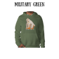 AC - Muscle Bear - Sponge Fleece Hoodie - Greens, Neutrals