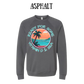 VP - Ready For Some Vitamin D & Sea - Sponge Fleece Raglan Sweatshirt - Greens, Neutrals