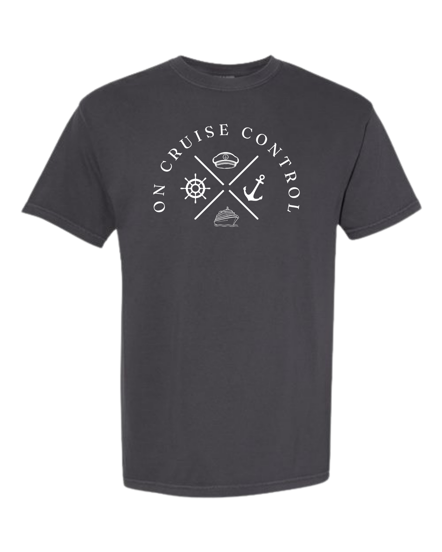 On Cruise Control - Comfort Colors - Heavyweight Unisex Tee - Neutral Colors