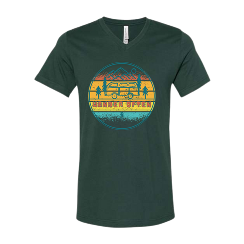 Wander Often - Bella+Canvas - Unisex V-Neck - Assorted Colors