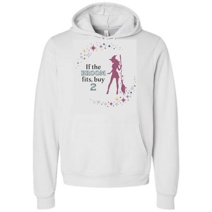 HP - If The Broom Fits - Sponge Fleece Hoodie - Greens, Neutrals