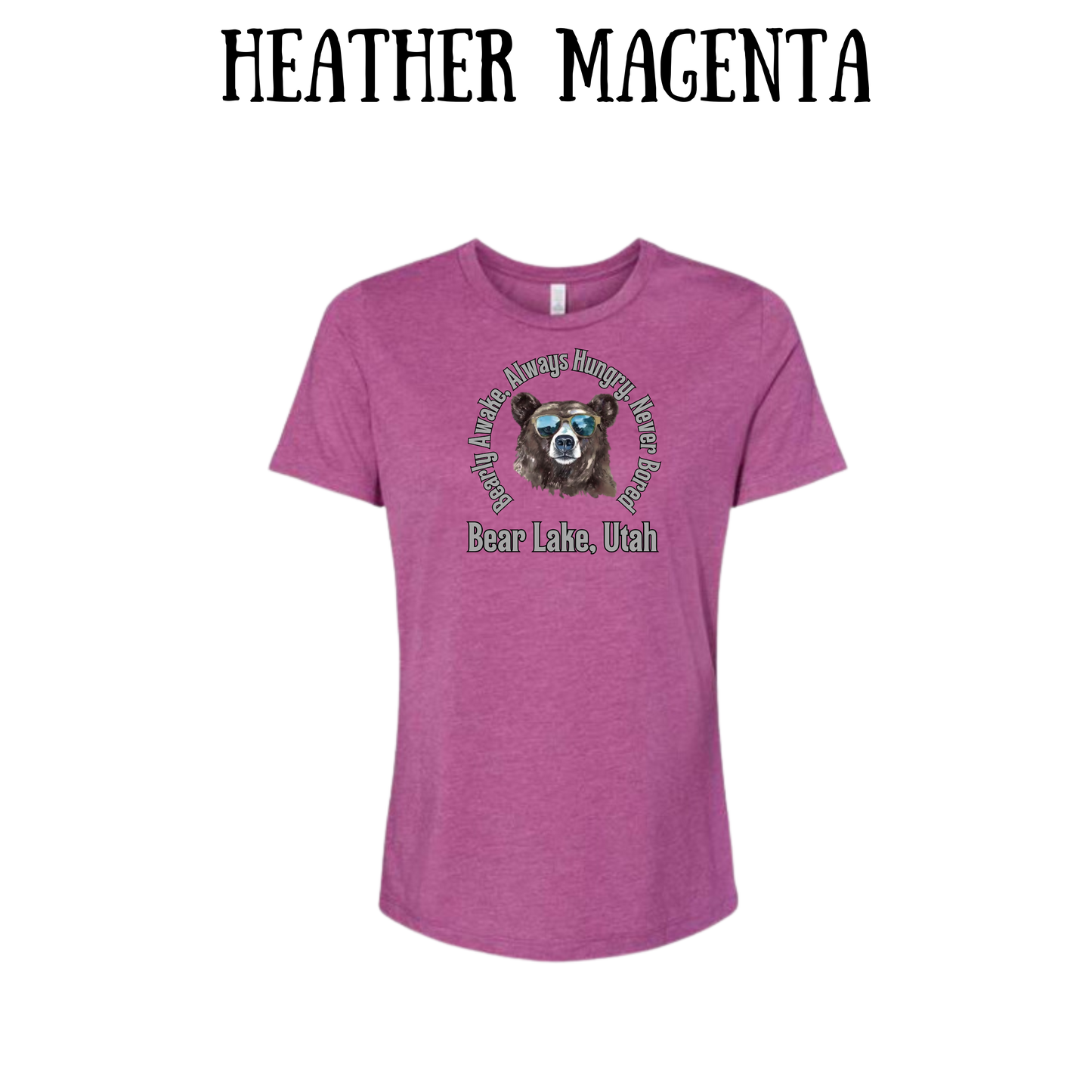 CP - Bear Lake Utah - Women's Relaxed Fit Tee - Assorted Colors