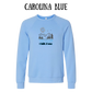 CP - Chill Zone - Sponge Fleece Raglan Sweatshirt - Blues, Purples