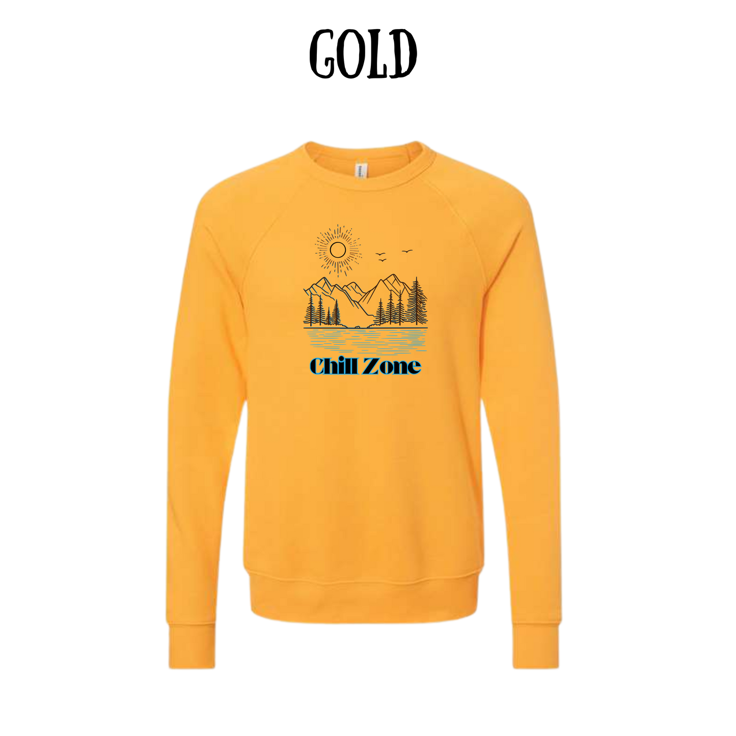 CP - Chill Zone - Sponge Fleece Raglan Sweatshirt - Assorted Colors