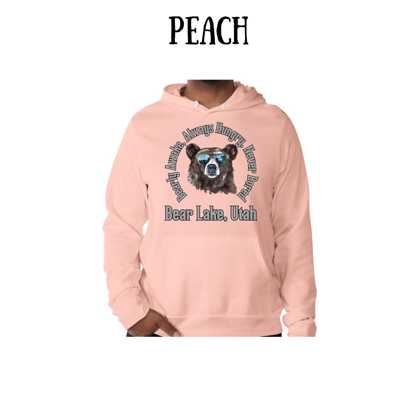 CP - Bear Lake Utah - Sponge Fleece Hoodie - Assorted Colors