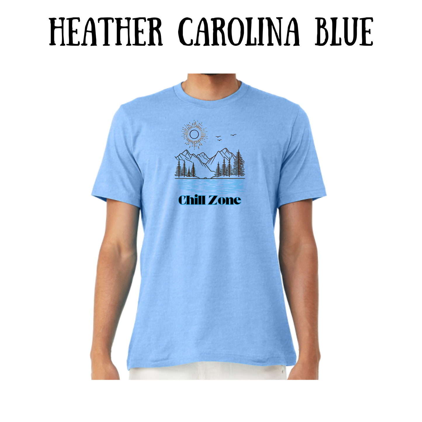 CP - Chill Zone - Unisex Tee - Blues
