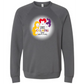 HP - Calming Circle - Sponge Fleece Raglan Sweatshirt - Greens, Neutrals