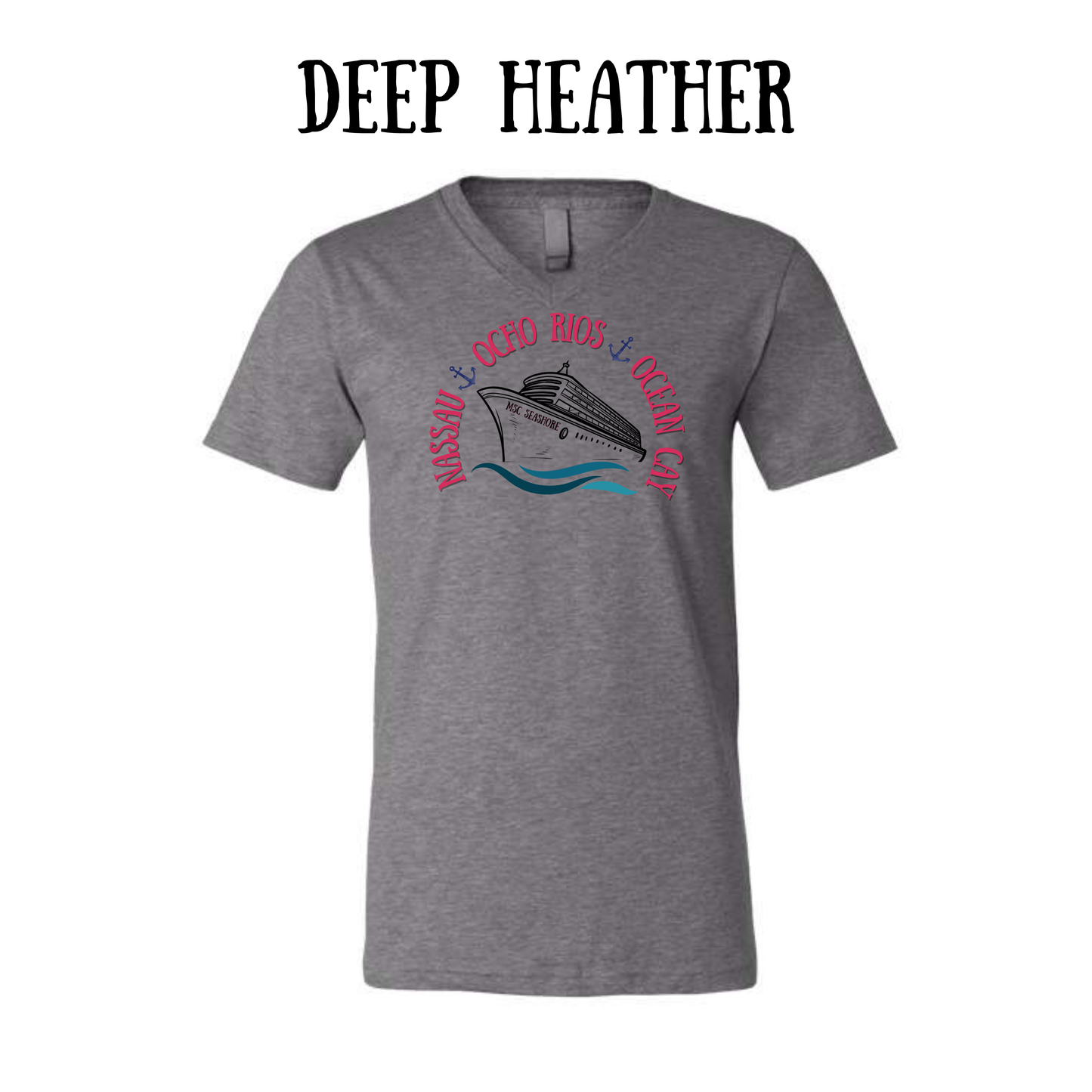 VP - MSC Seashore - Unisex V-Neck